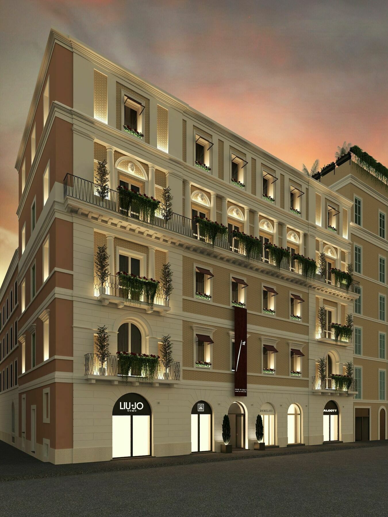 The First Dolce - Preferred Hotels & Resorts Roma Eksteriør bilde
